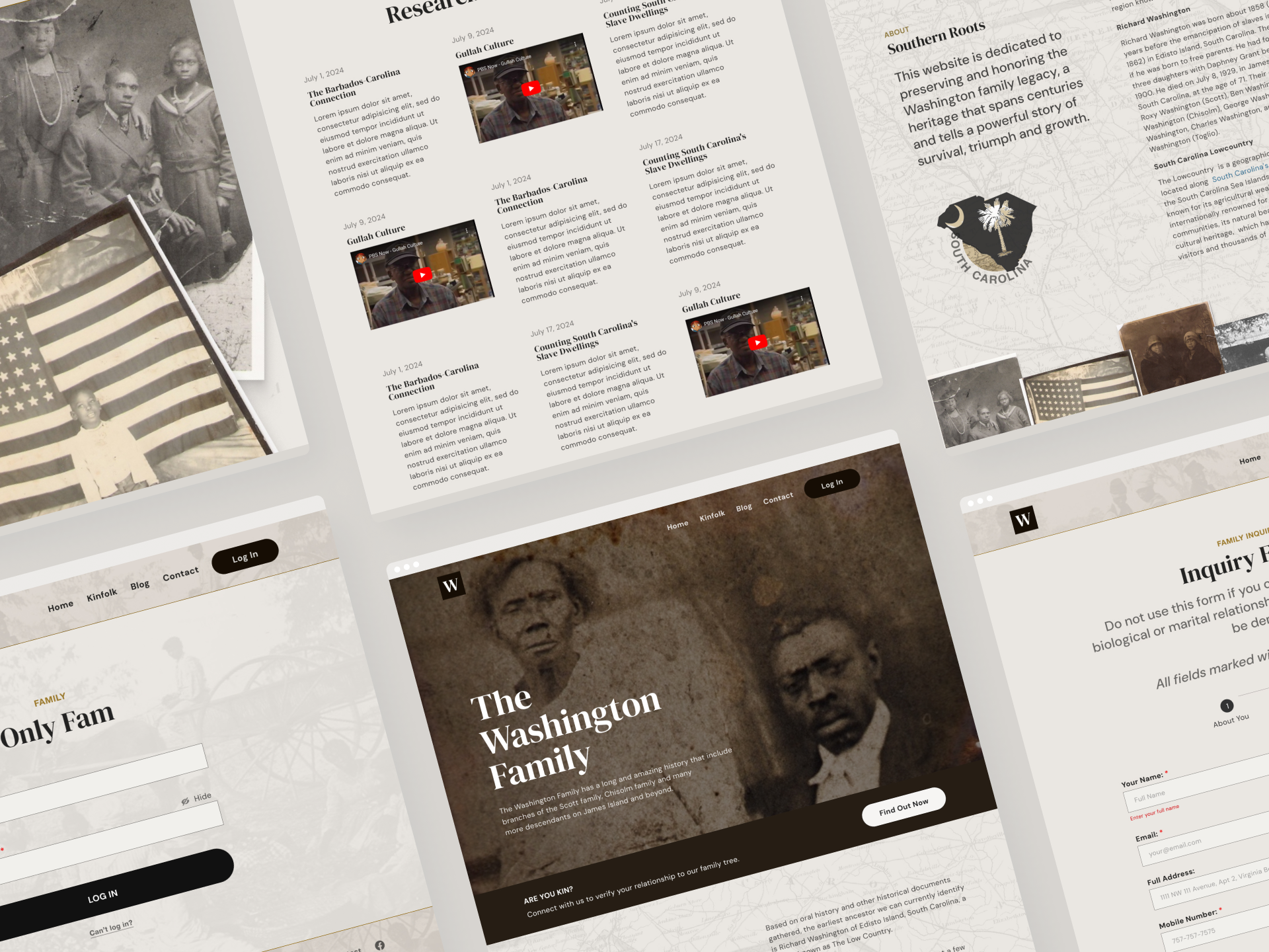 Washington Family Archive